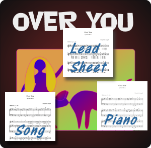 Sheet music for Over You