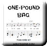 Button for purchasing the sheet music of One-pound Bag for $5.45