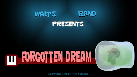 The title image of the video for Nick Sullivan's song 'Forgotten Dream'