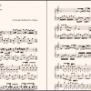 Prelude sheet music (detail)